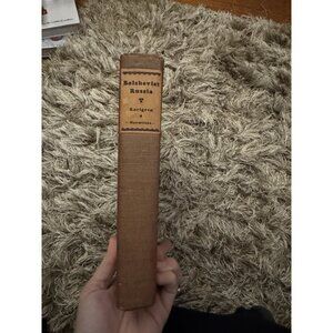 Bolshevist Russia by Anton Karlgren 1927 First Edition Vintage